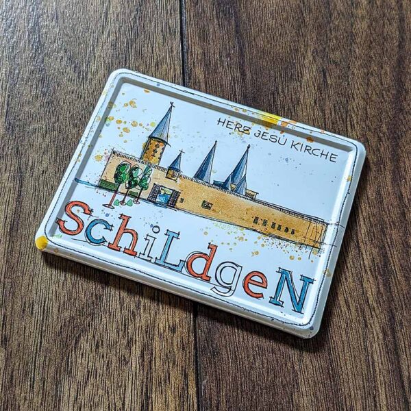 Nostalgiemagnet<br>"Herz Jesu" – Bild 2