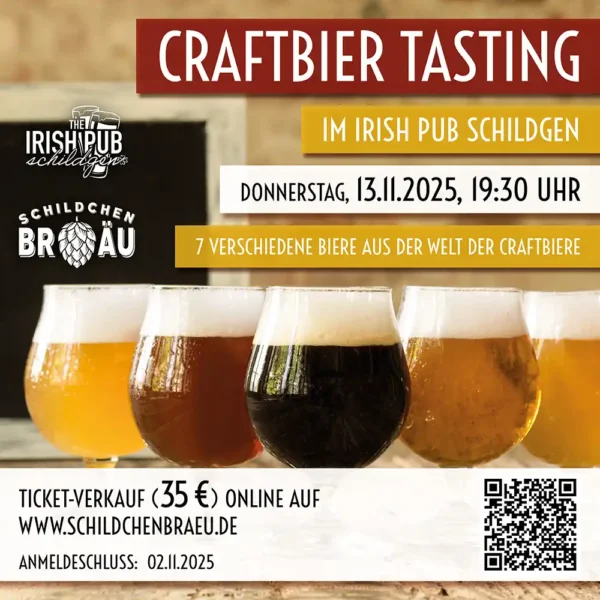 Biertasting am 13.11.2025